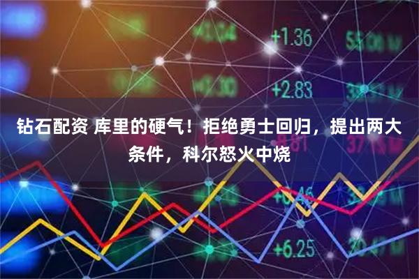 钻石配资 库里的硬气！拒绝勇士回归，提出两大条件，科尔怒火中烧